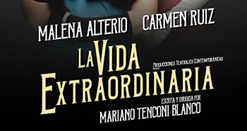Cartel La Vida Extraordinaria
